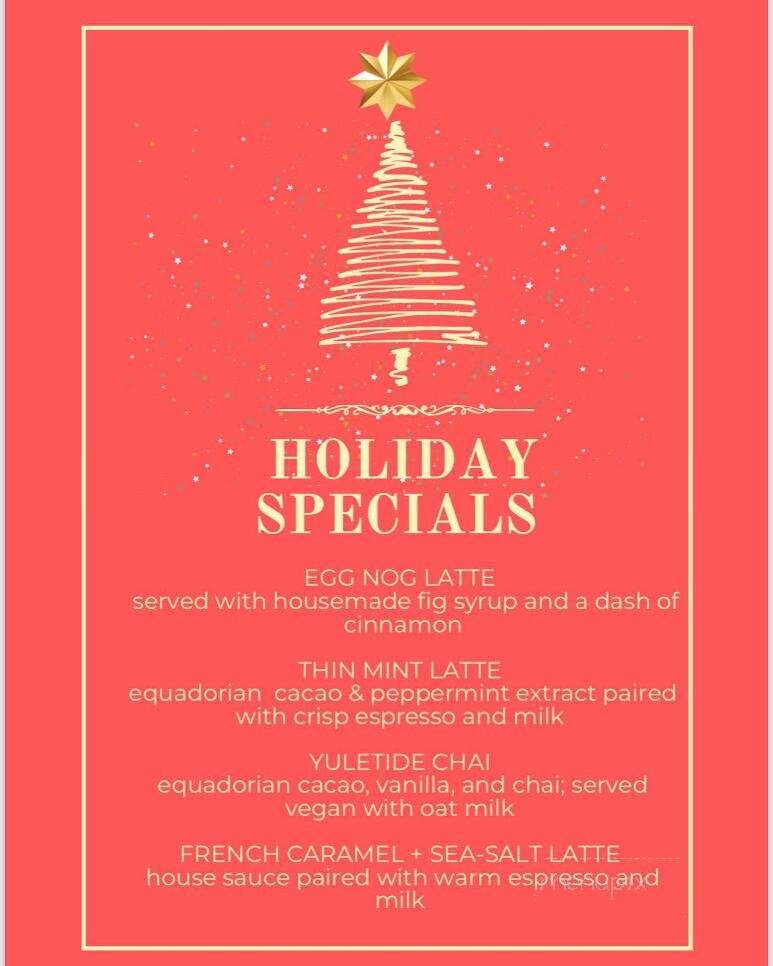Le Cafe De La Plage - Malibu, CA menu_pic