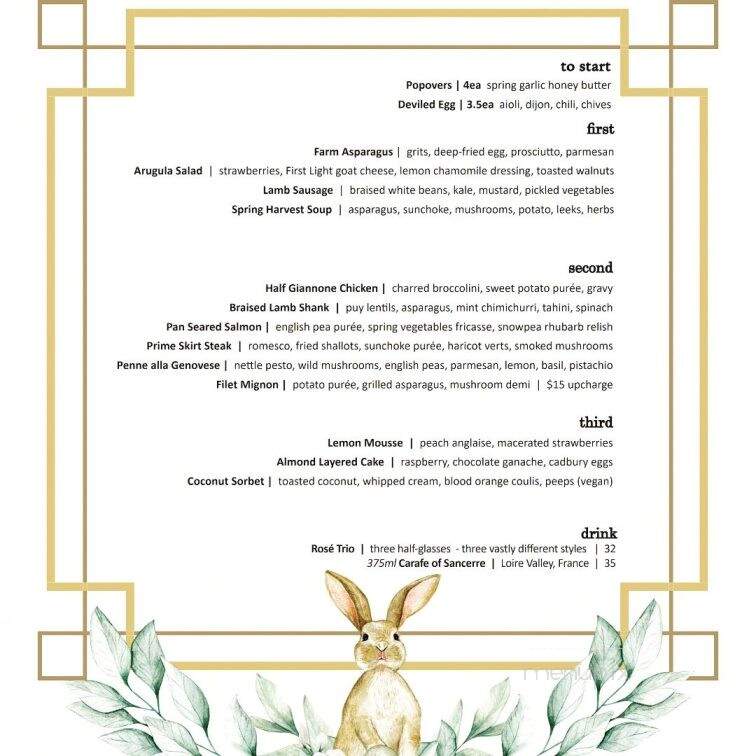 Ledger Restaurant & Bar - Salem, MA menu_pic