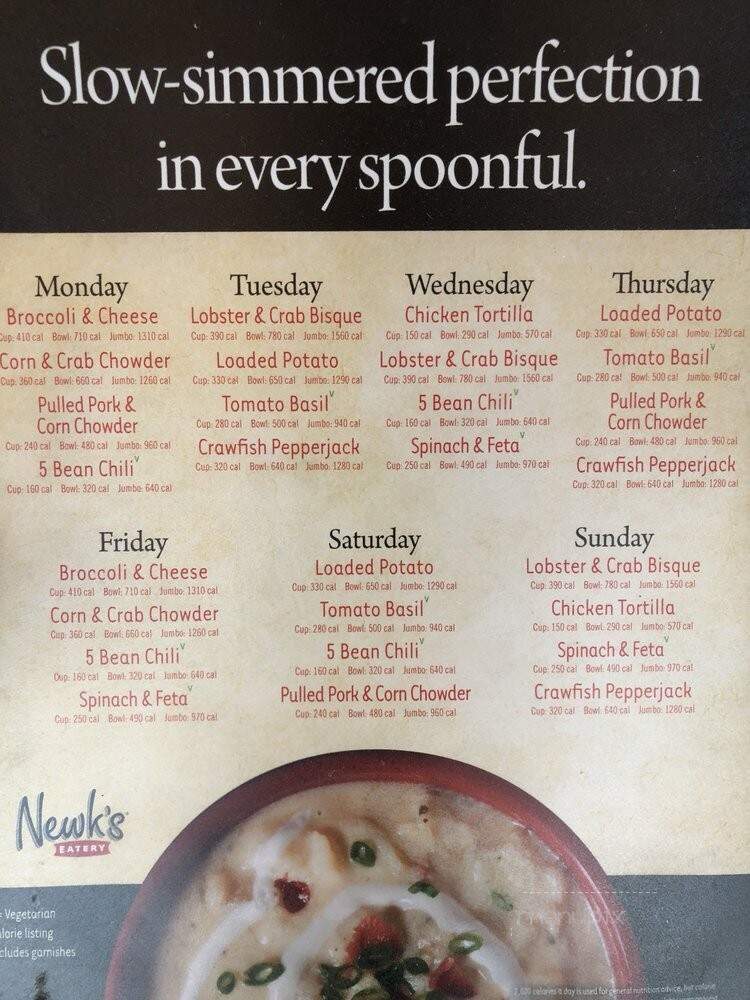 Newk's Eatery - Tucker, GA menu_pic