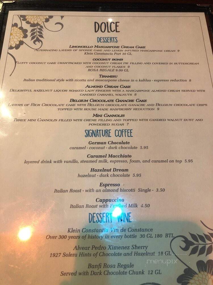 Osteria Italian Kitchen - Champions Gate, FL menu_pic