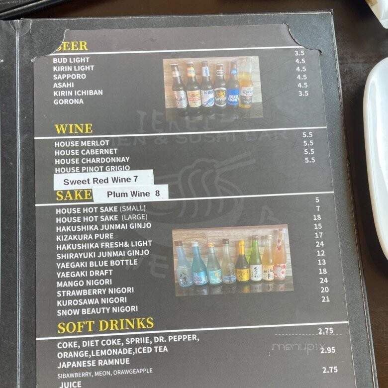 Iekei Sushi & Ramen - Humble, TX menu_pic