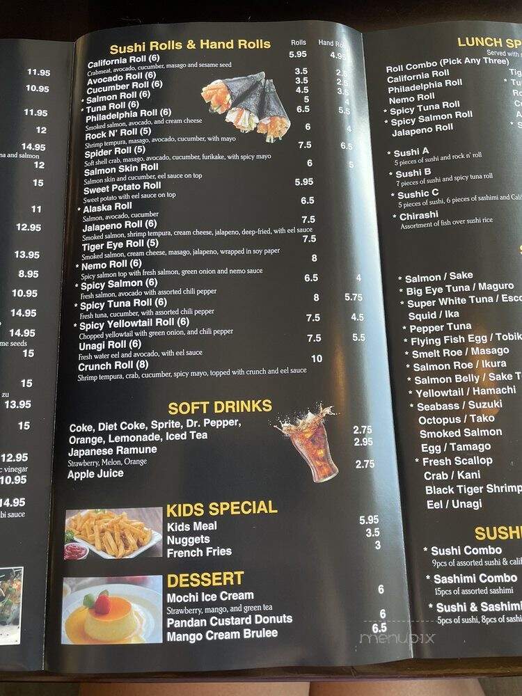 Iekei Sushi & Ramen - Humble, TX menu_pic