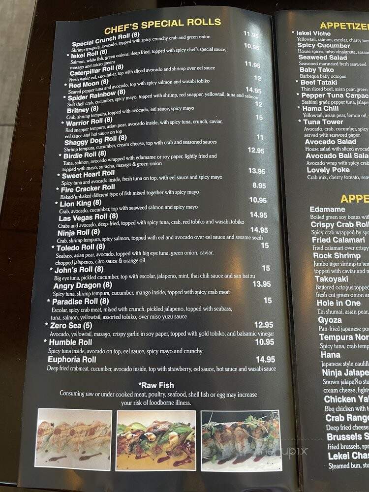 Iekei Sushi & Ramen - Humble, TX menu_pic