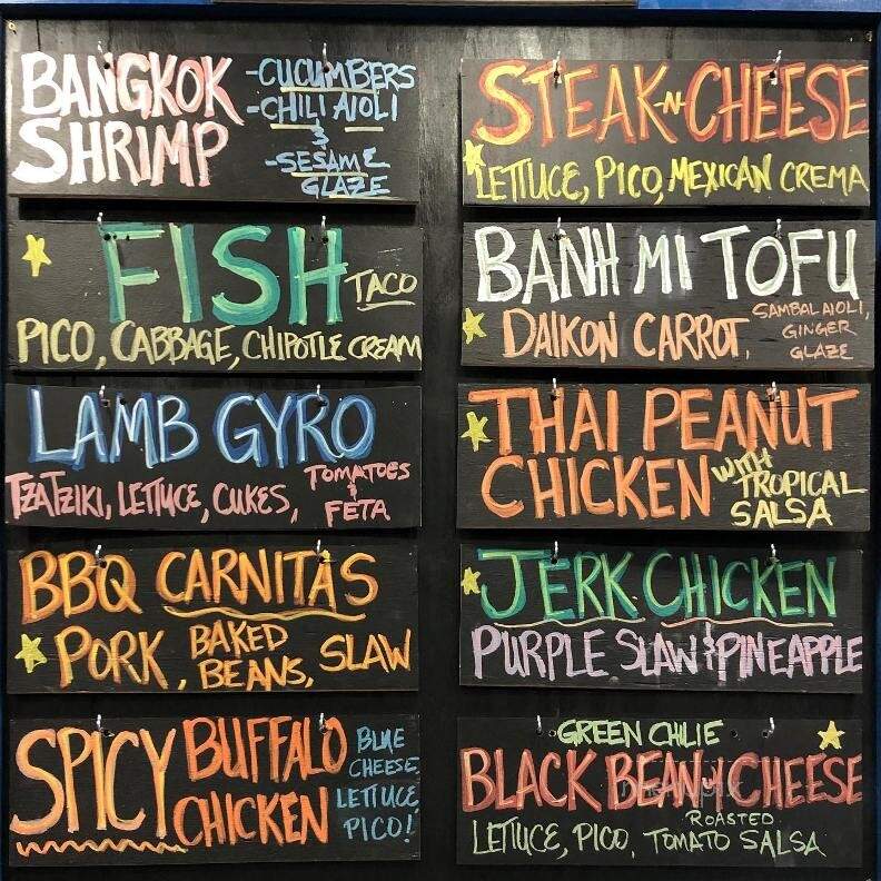 White Duck Taco Shop - Charlotte, NC menu_pic