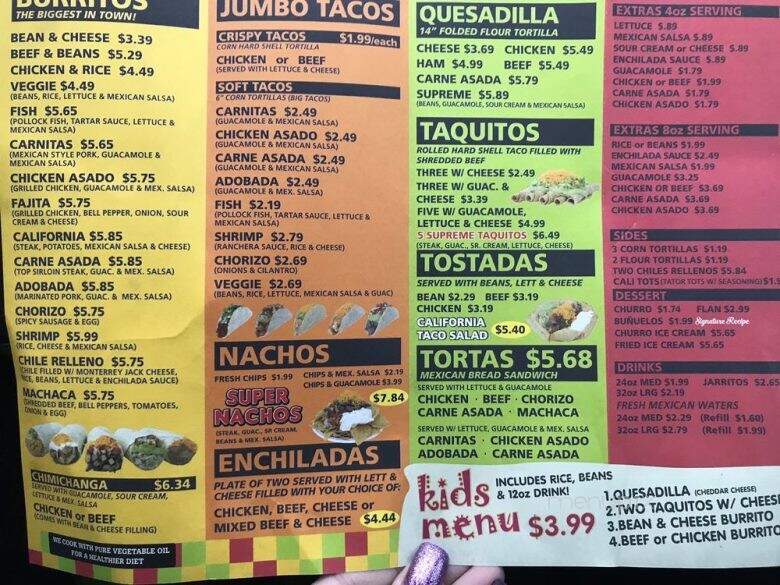 California Mexican Food - Boise, ID