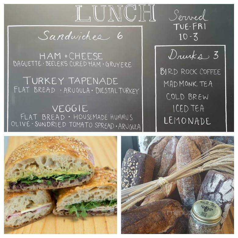 Prager Brothers Artisan Bread - Encinitas, CA menu_pic