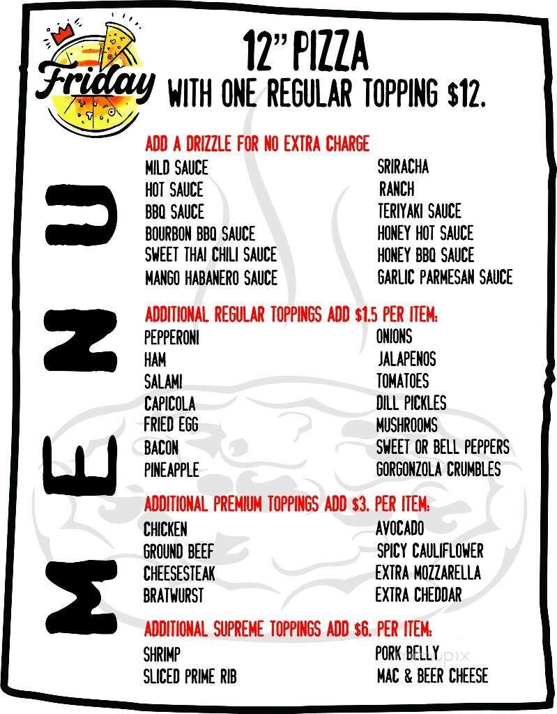 Outpost 611 Eatery & Taphouse - Clearwater, FL menu_pic