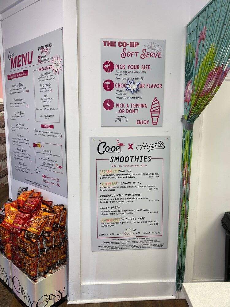 The Co Op - Isle of Palms, SC menu_pic