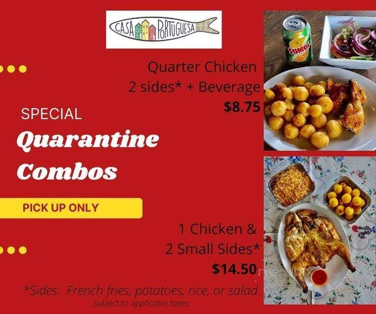 Casa Portuguesa - Toronto, ON menu_pic
