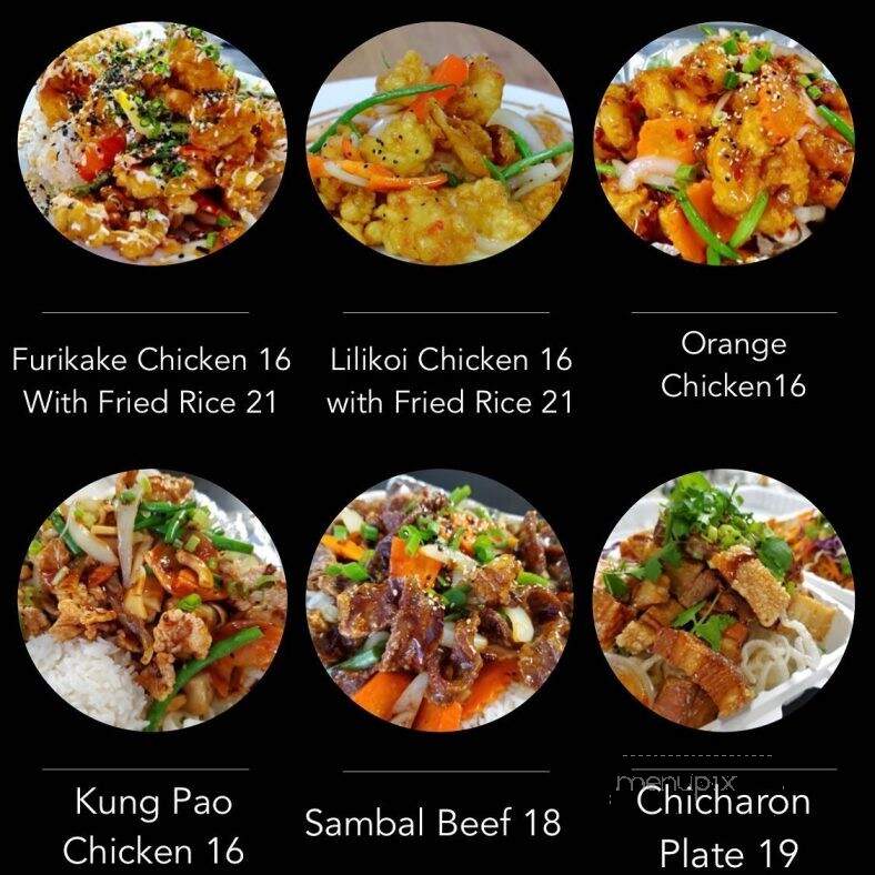 Lemongrass Express - Hilo, HI menu_pic