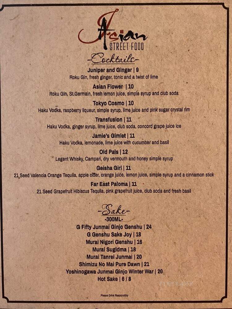 J's Asian Street Food - Tallahassee, FL menu_pic
