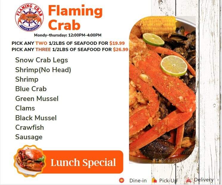 Flaming Crab - Allentown, PA