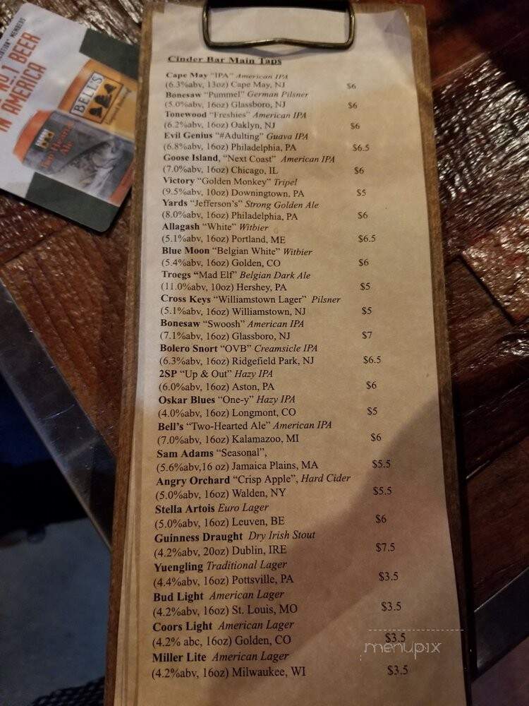 Cinder Bar - Williamstown, NJ