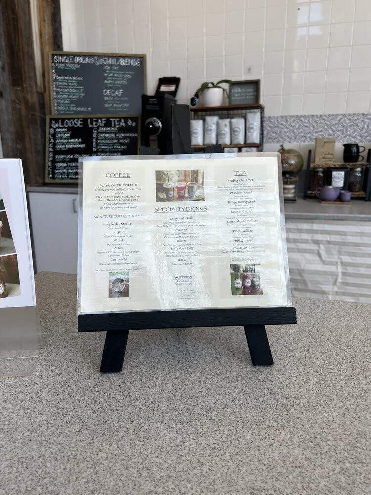 Chill Tea and Coffee - Brentwood, CA menu_pic