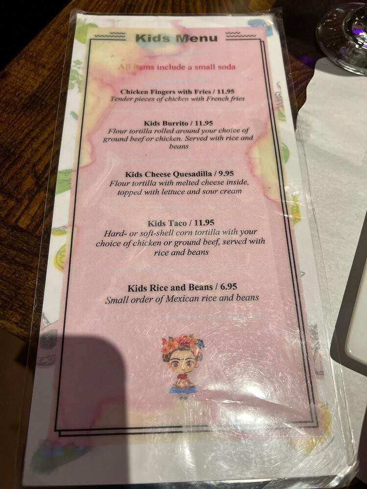 Frida's Mexican Grill - Seaford, NY menu_pic