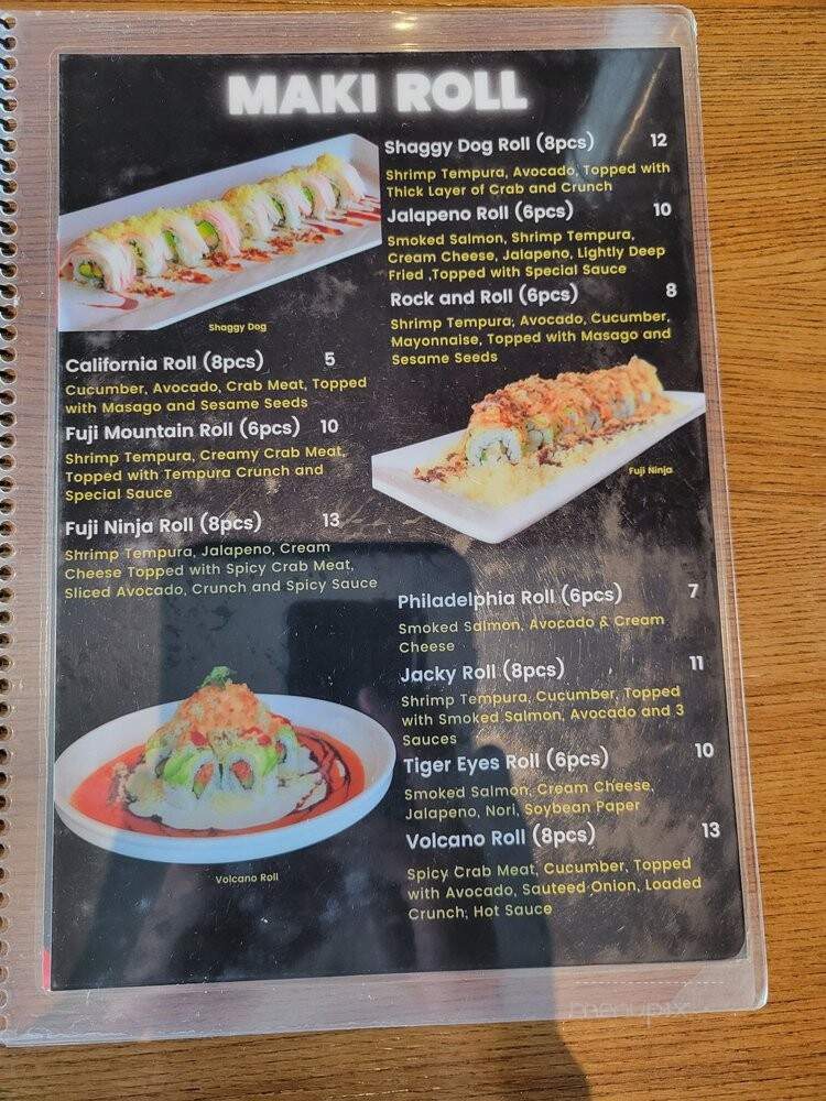 Fuji Ramen - League City, TX menu_pic