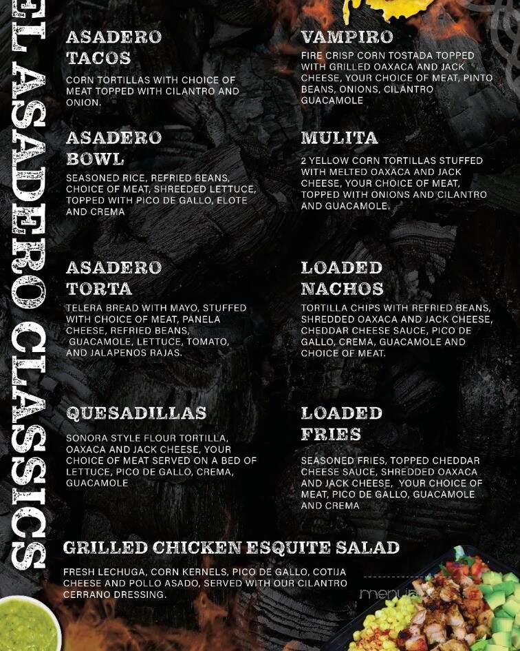 El Asadero Prime Taqueria - Lynwood, CA menu_pic