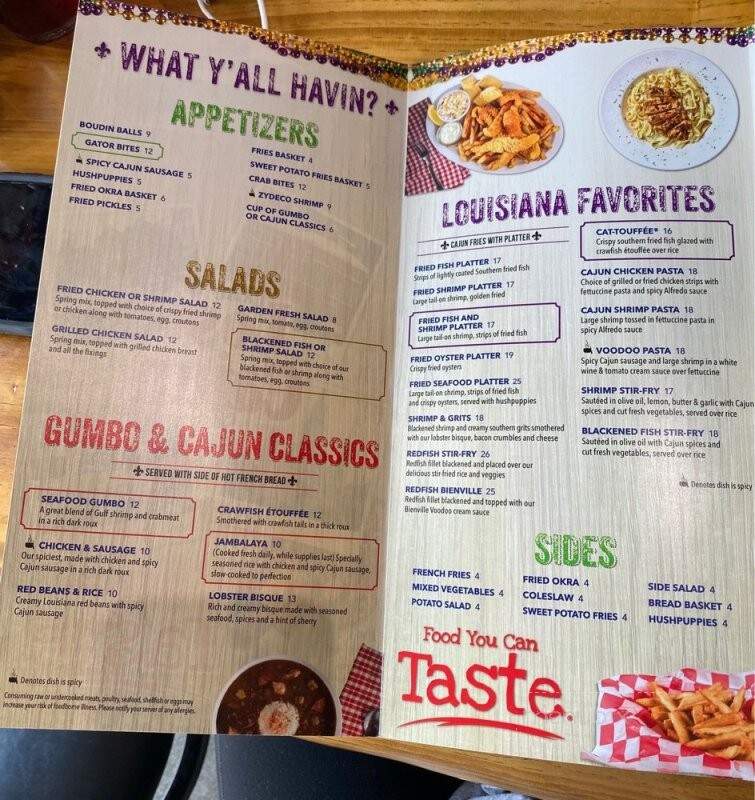 The Lost Cajun - Rancho Cucamonga, CA menu_pic