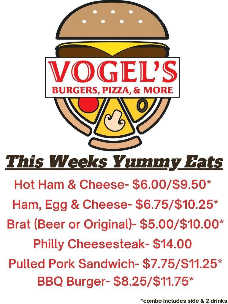 Vogel's Burgers, Pizza & More - St. Joseph, MO