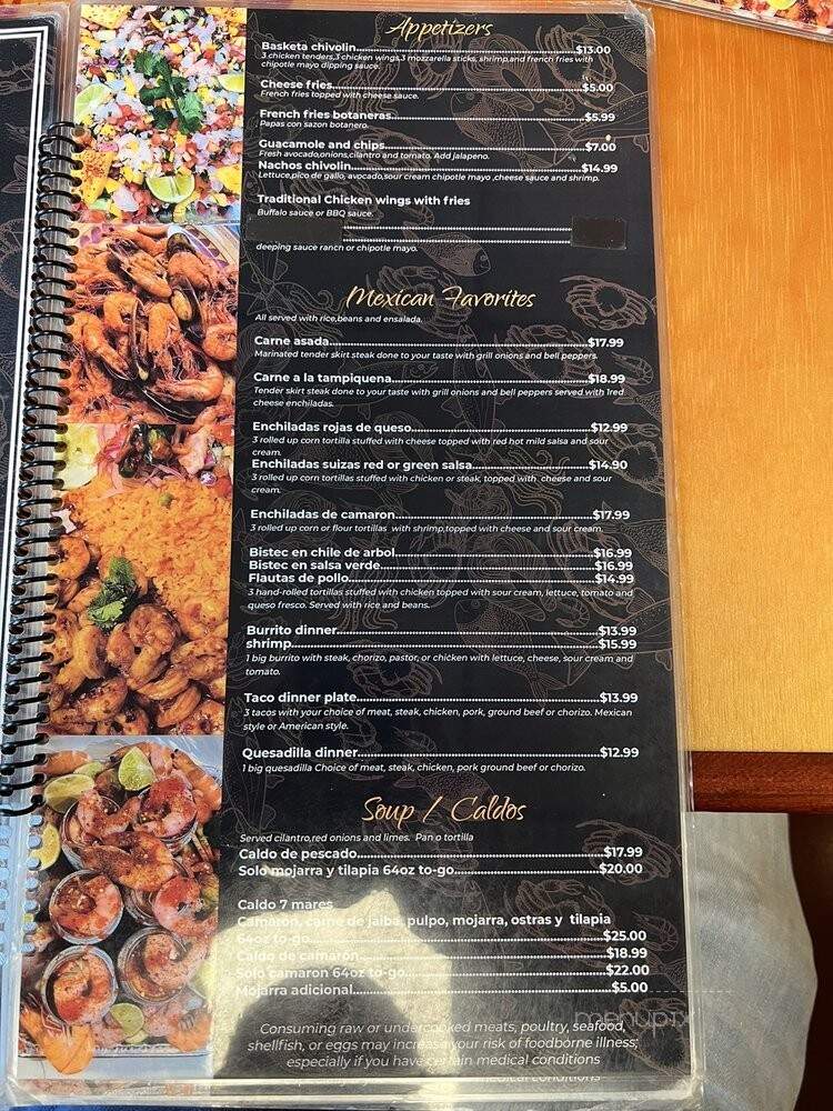La Casa De Chivolin - Milwaukee, WI menu_pic