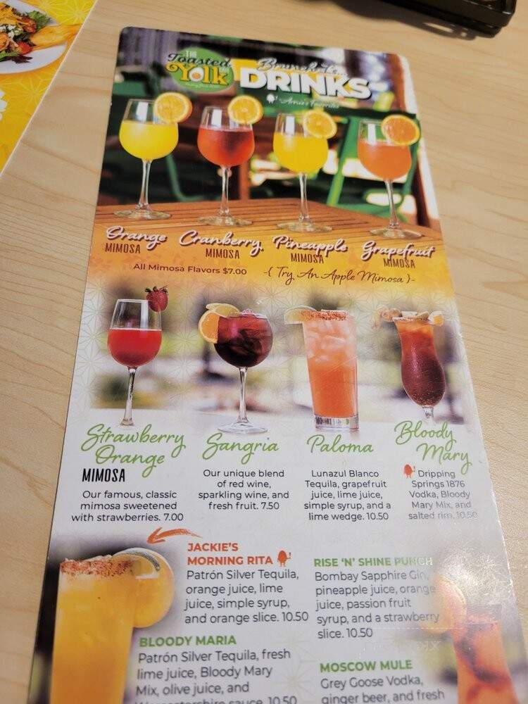 The Toasted Yolk - Germantown, TN menu_pic