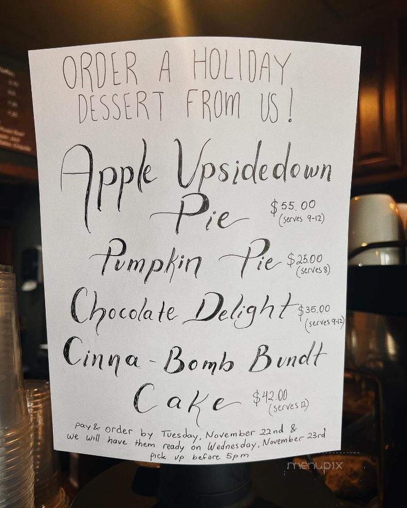 Law Kew Coffee - Pineville, MO menu_pic