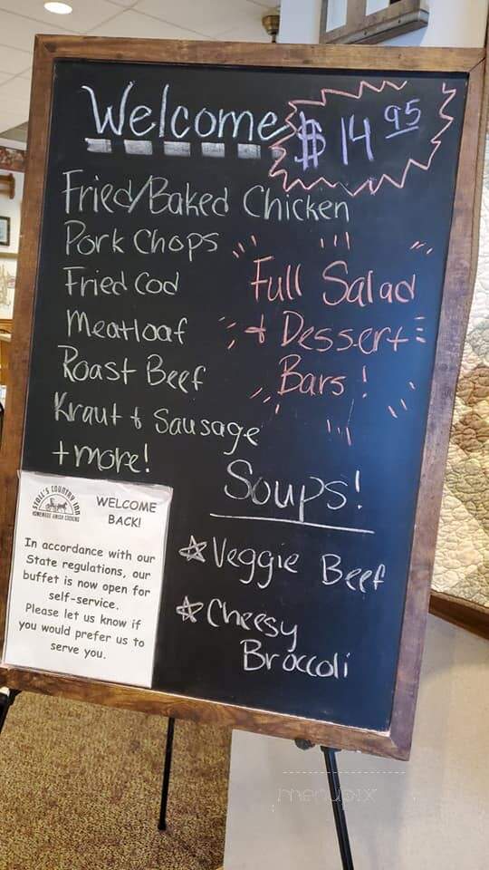 Stoll's Country Inn South - Evansville, IN menu_pic