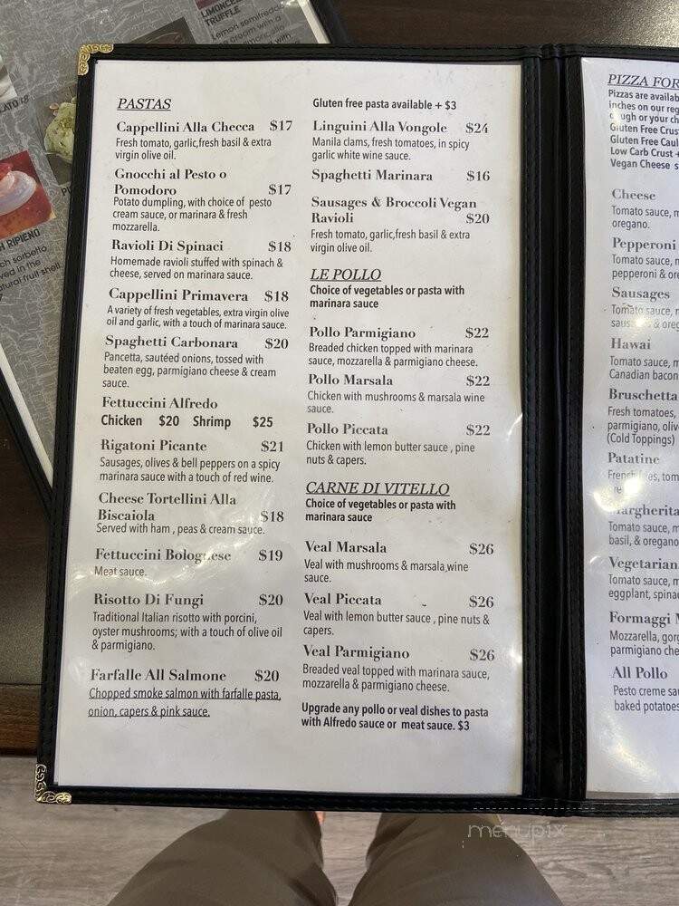 Fratello's Ristorante & Pizzeria - Idyllwild, CA menu_pic