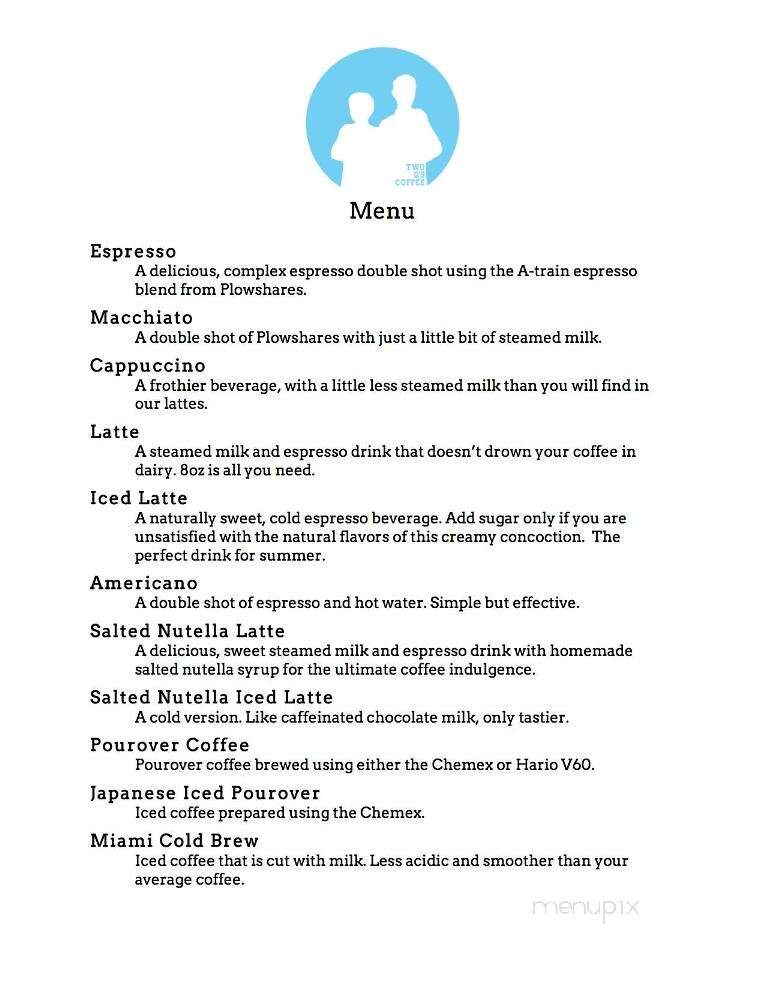 G's Coffee Shop - New York, NY menu_pic