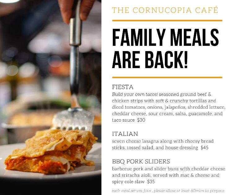 The Cornucopia Cafe - Grantsville, MD