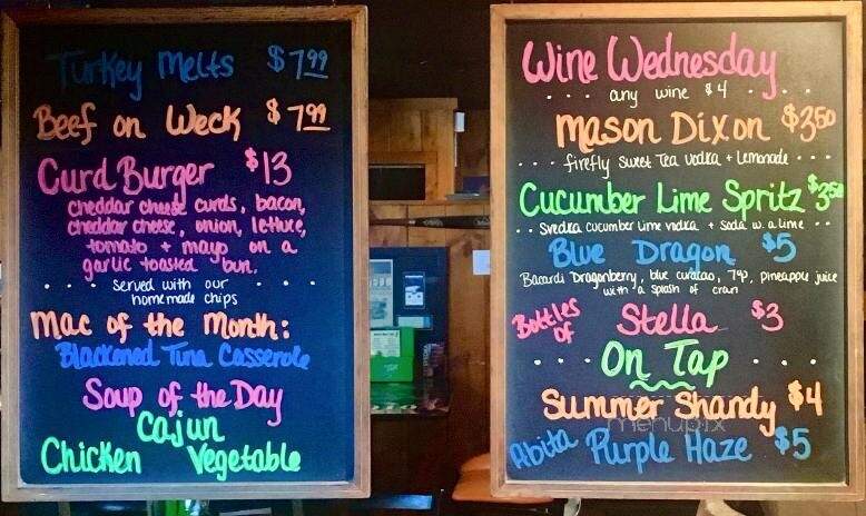 Mooney's Sports Bar & Grill - Lancaster, NY menu_pic