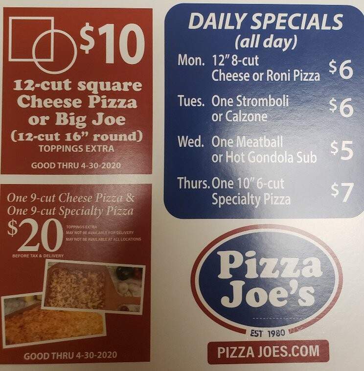 Pizza Joe's - North Lima, OH