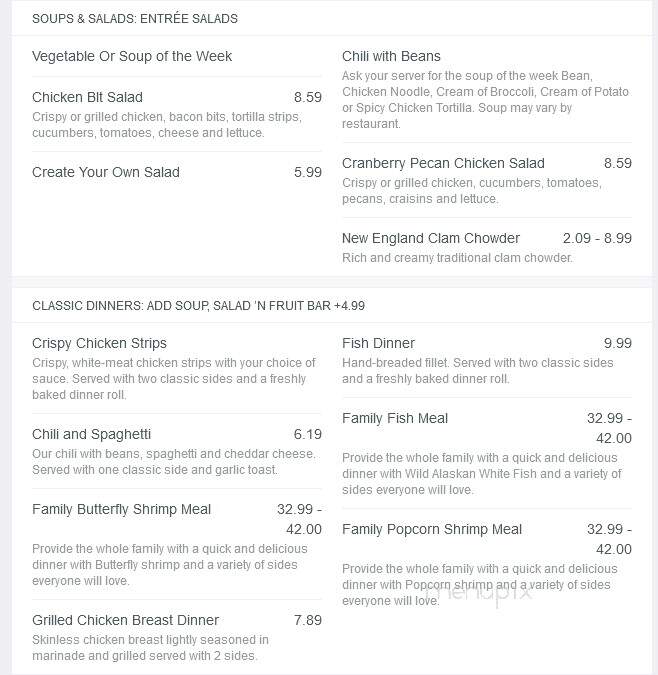 Frisch's Big Boy Restaurant - Loveland, OH menu_pic
