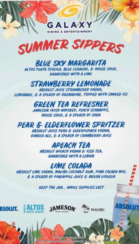 Galaxy Restaurant - Wadsworth, OH menu_pic