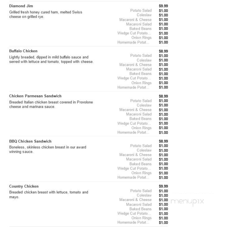 Geppetto's Pizza & Ribs - North Olmsted, OH menu_pic