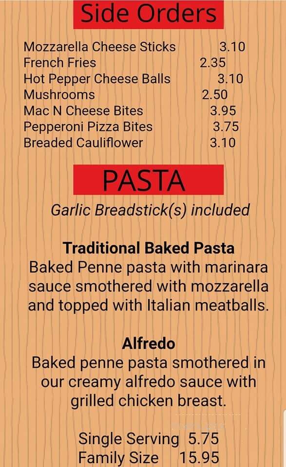 Pizzeria - Columbus Grove, OH menu_pic