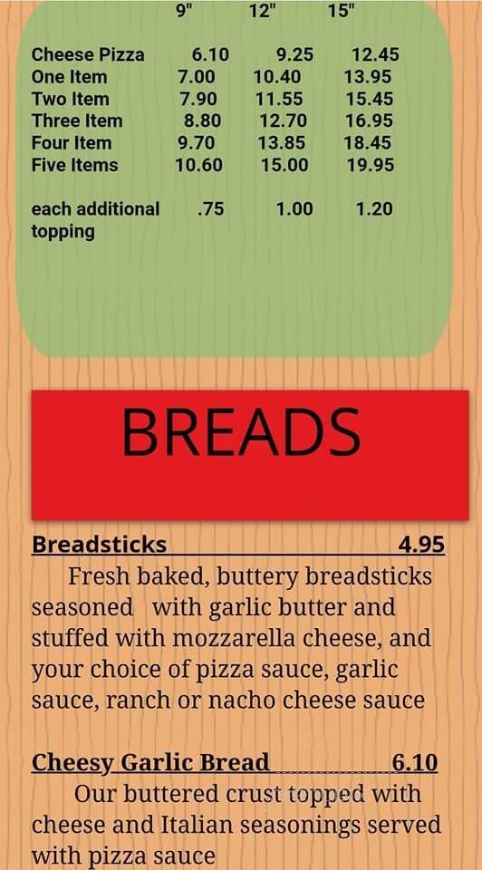 Pizzeria - Columbus Grove, OH menu_pic