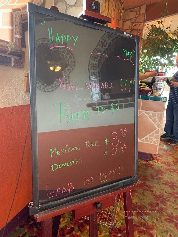Mazatlan Mexican Restaurant - Cornelius, OR menu_pic
