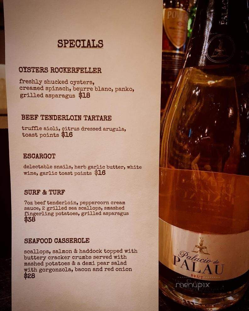 Crave Brasserie Wine Bar - Amesbury, MA menu_pic