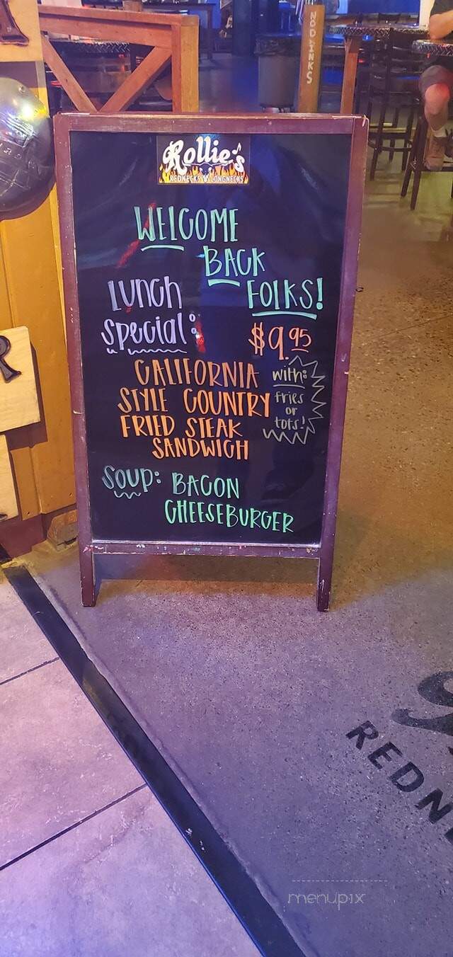 Rollie's Rednecks and Longnecks - Sauk Rapids, MN menu_pic