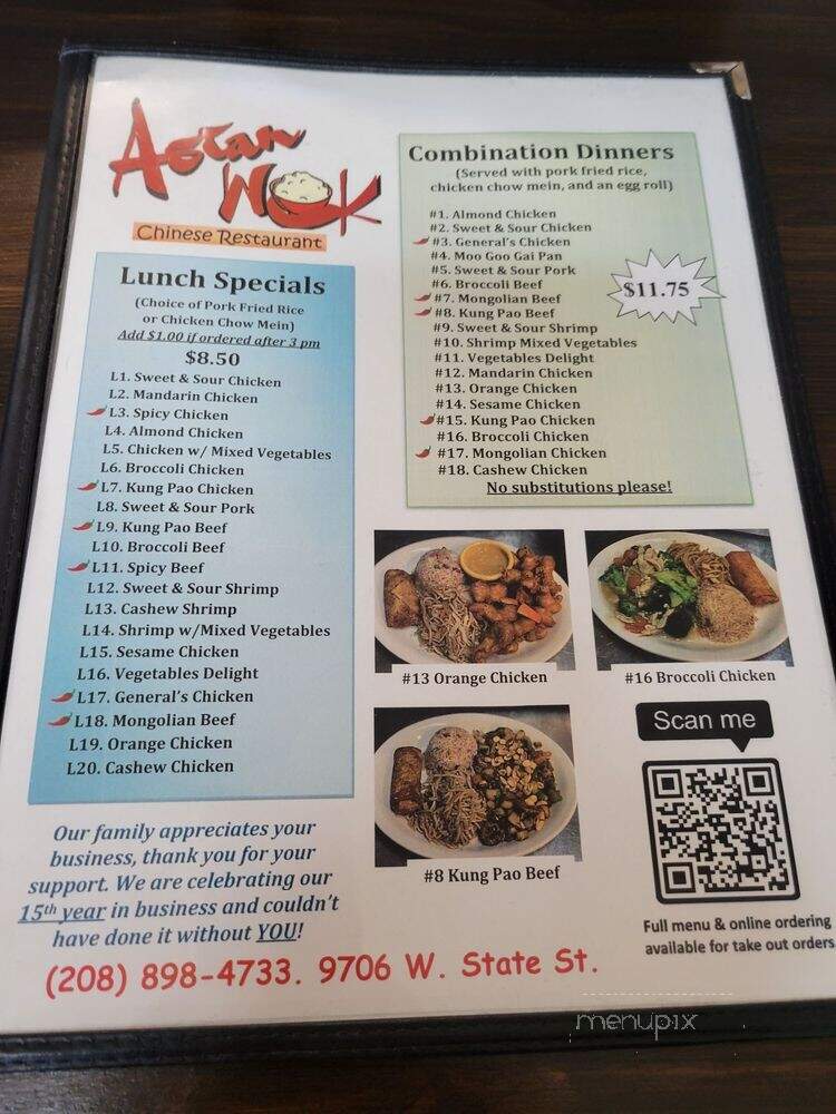 Asian Wok - Star, ID menu_pic