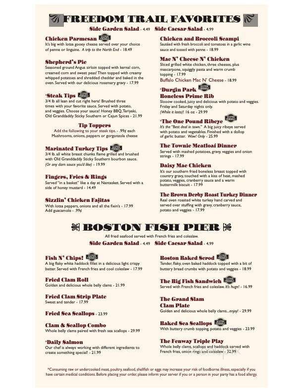 Boston Tavern - West Bridgewater, MA