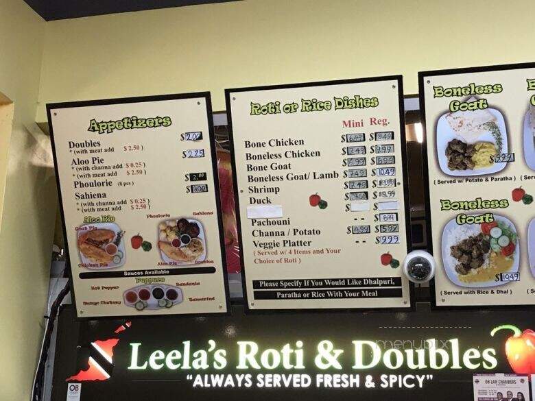 Leela's Roti Doubles - Mississauga, ON