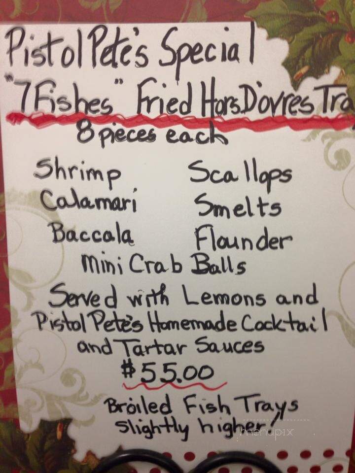 Pistol Petes Seafood LLC - Bristol, PA menu_pic
