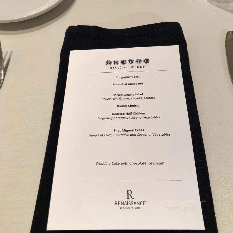 Renaissance - Providence, RI menu_pic