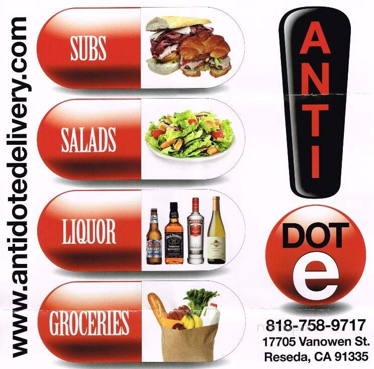 Antidote Delivery - Reseda, CA