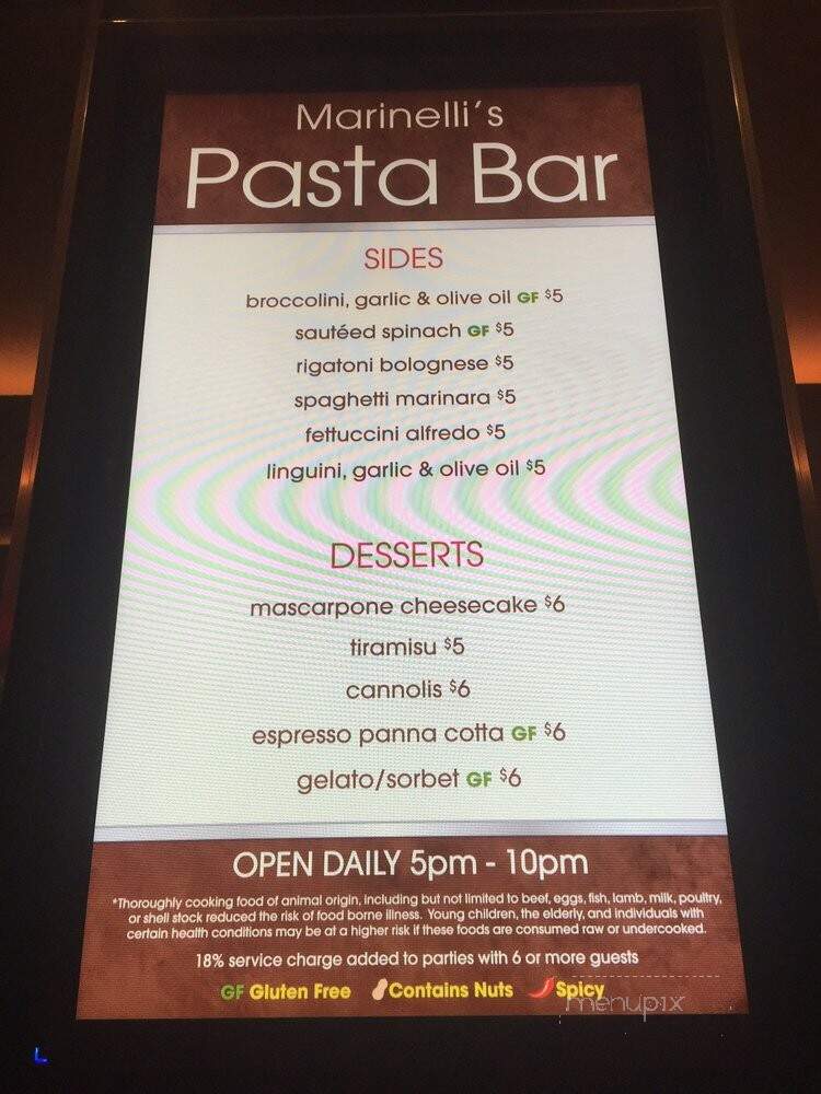 Marinelli's Pasta Bar - Henderson, NV