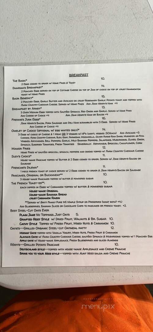 the Grafted Root Eatry - Grand Blanc, MI menu_pic