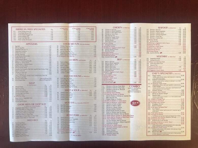 Wok and Roll - Leland, NC menu_pic