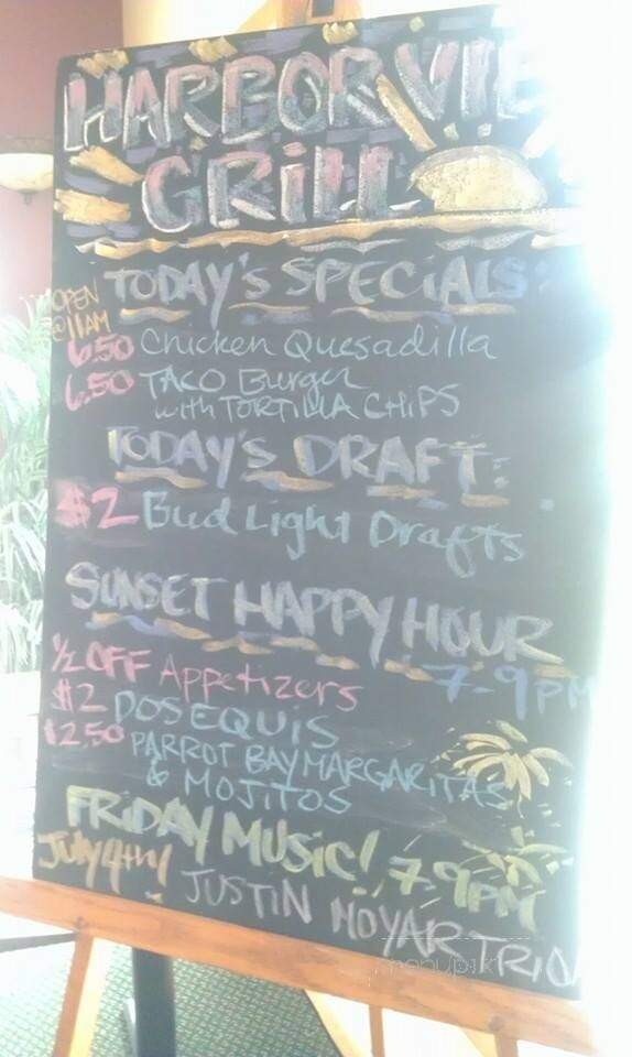 Harbor View Grill - Erie, PA menu_pic